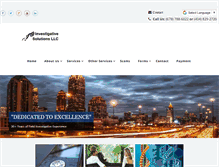Tablet Screenshot of invsolutionsllc.net
